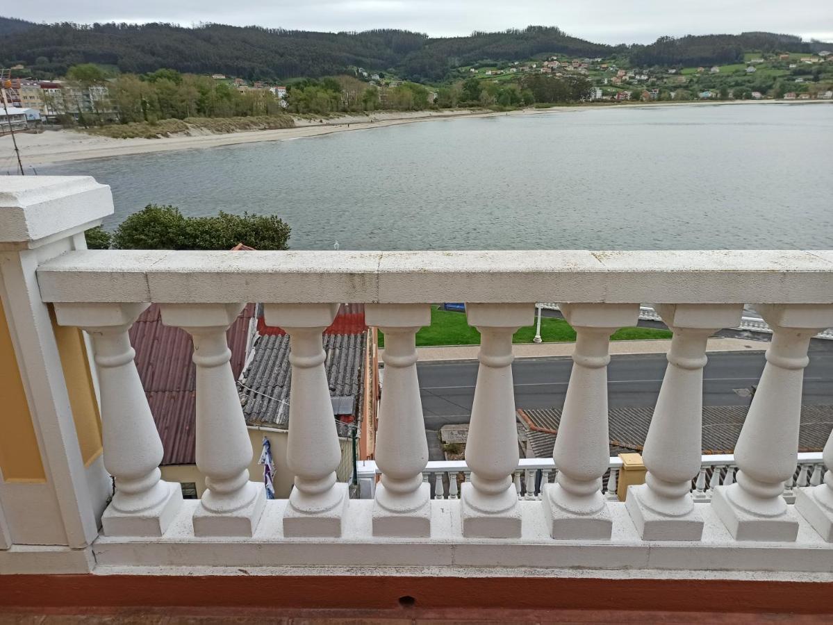 Casa da Costa - Piso con galería y terraza con vistas al mar Vila Cedeira Exterior foto